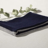 Recycled Neckwarmers | Regular - Beige & Orange - Cashmere Circle