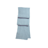 100% Cashmere Cable Knit Scarf