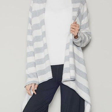 Cashmere Asymmetric Cardigan - Alexis