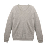 Mens Cashmere V Neck Sweater