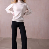 Cashmere Ballon Sleeve Sweater - Lyra