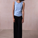 Sleeveless Cashmere Vest - Mia