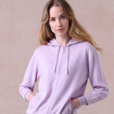 Cashmere Zip Hoodie - Eva