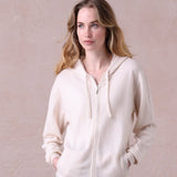 Cashmere Zip Hoodie - Eva