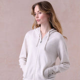 Cashmere Zip Hoodie - Eva