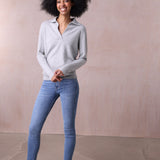 Cashmere Collar Sweater - Jane
