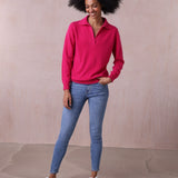 Cashmere Collar Sweater - Jane