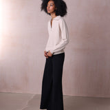 Cashmere Collar Sweater - Jane