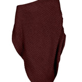 Cashmere Rib Cape Top - Belinda