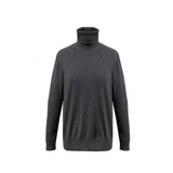 Cashmere Relaxed Polo Neck Sweater