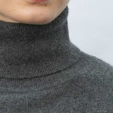 Relaxed Polo Neck Cashmere Sweater - Sophie