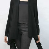 Cashmere Asymmetric Cardigan - Alexis