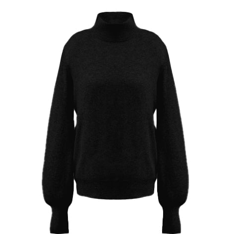 Cashmere Ballon Sleeve Sweater - Lyra