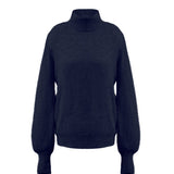 Cashmere Ballon Sleeve Sweater - Lyra
