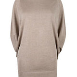 Cashmere Silk Poncho Top - Paloma