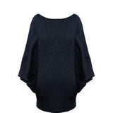 Cashmere Silk Poncho Top - Paloma