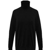 Relaxed Polo Neck Cashmere Sweater - Sophie