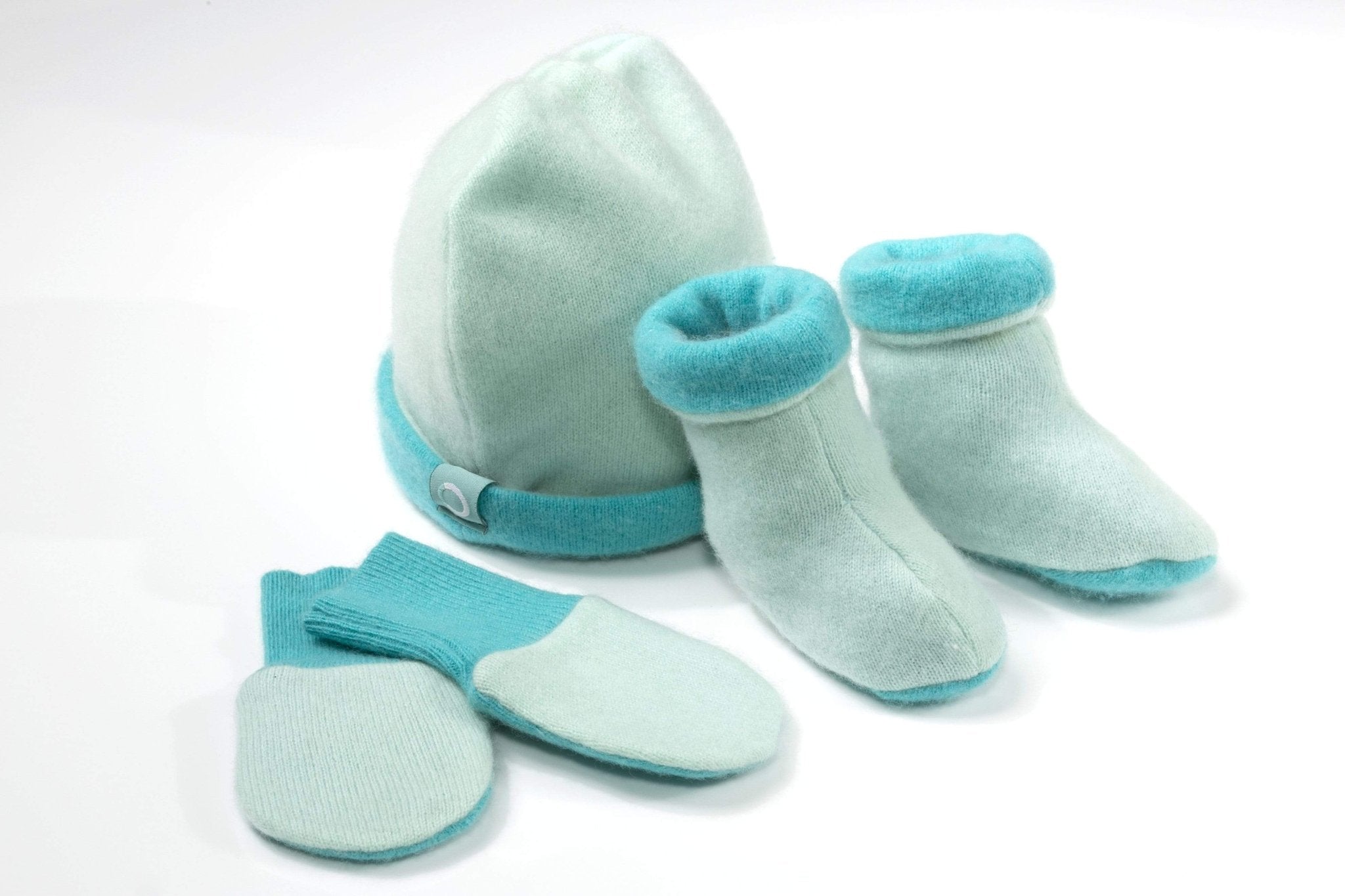 Recycled Baby Sets - Turquoise - Cashmere Circle
