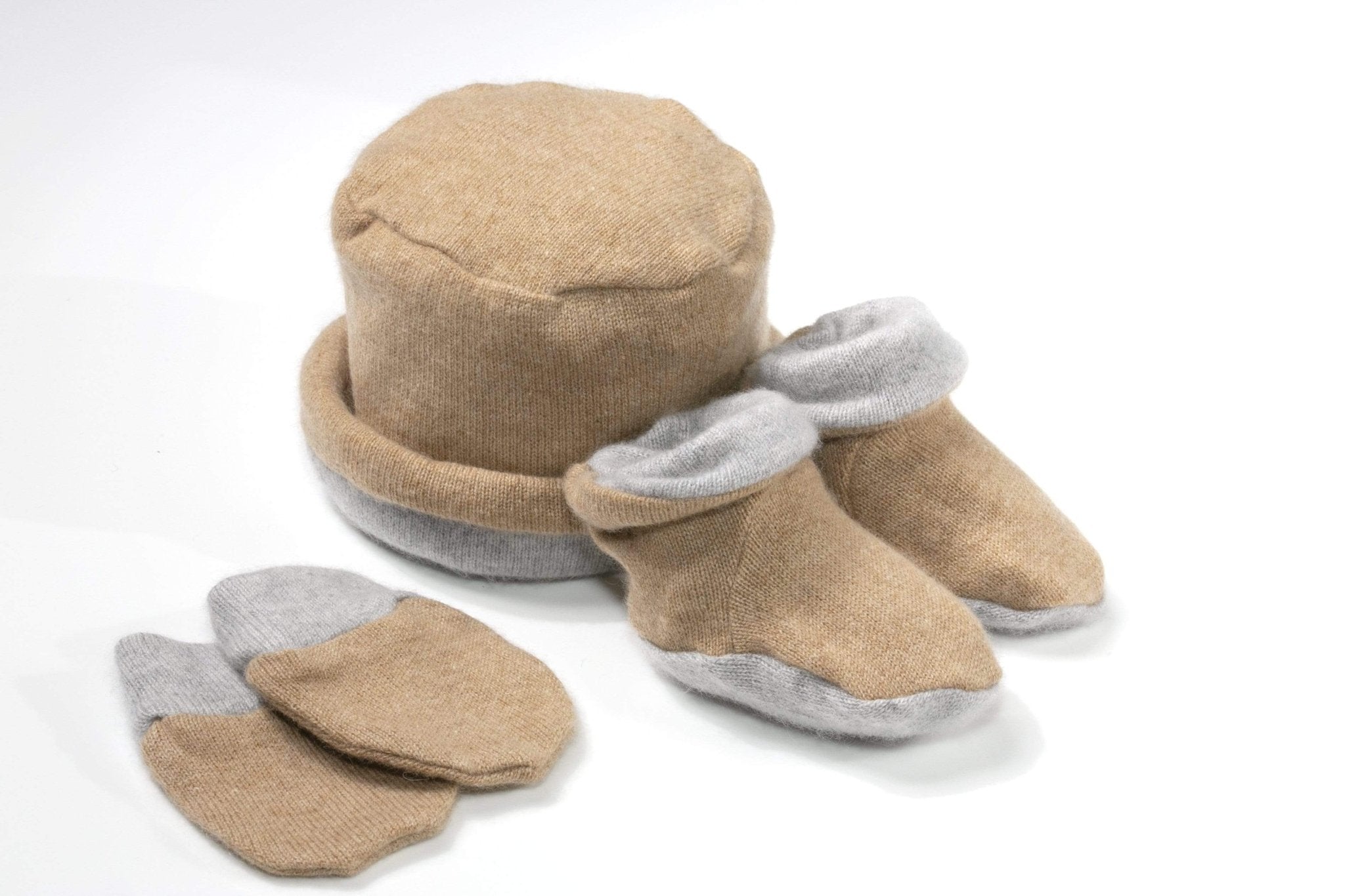 Recycled Baby Sets - Lilac/Cream - Cashmere Circle