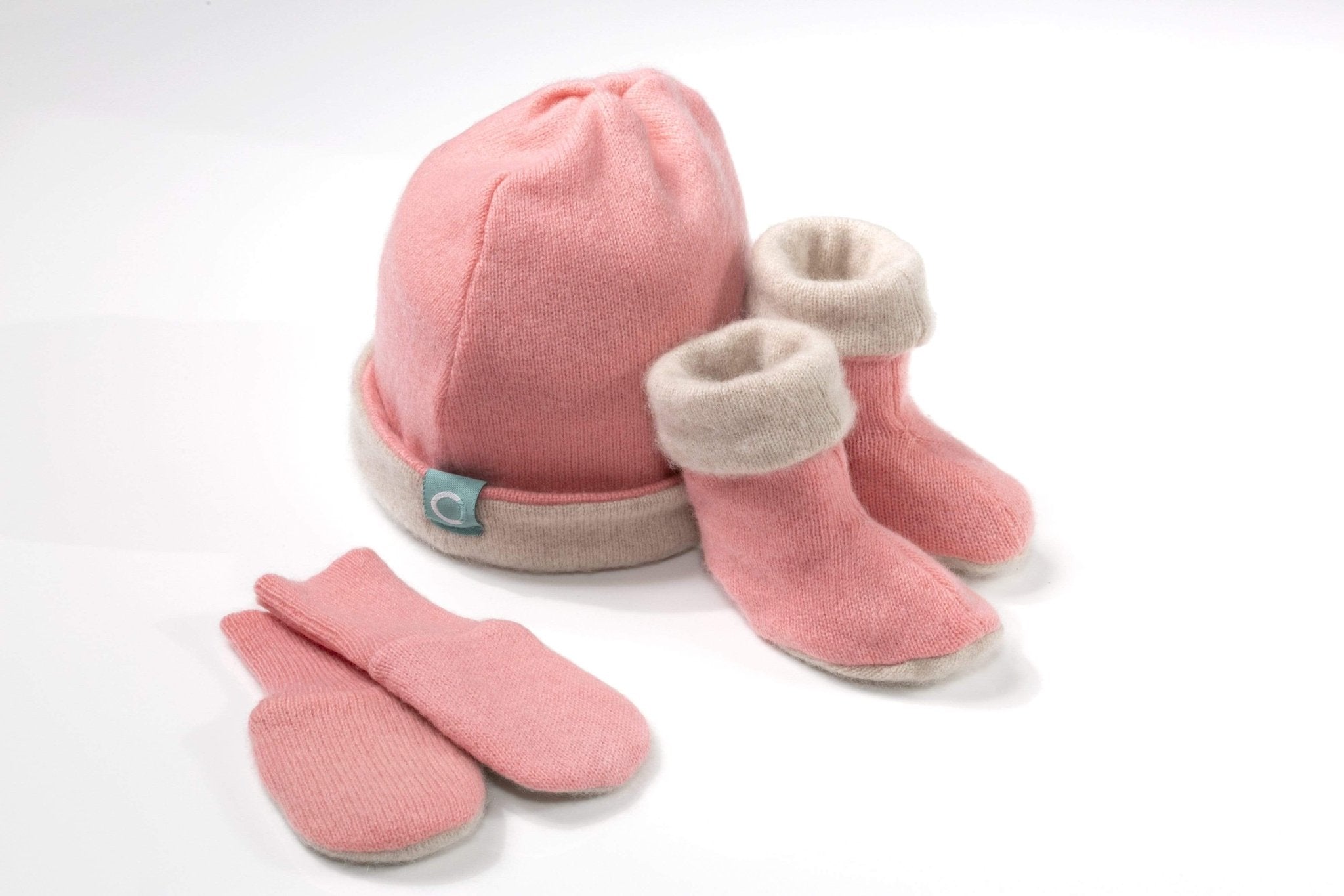 Recycled Baby Sets - Pink - Cashmere Circle
