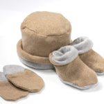 Recycled Baby Sets - Sand/Grey - Cashmere Circle