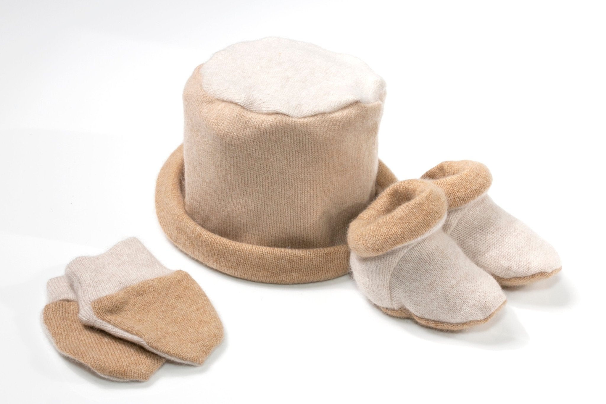Recycled Baby Sets - Soft Blue/Dark Blue - Cashmere Circle