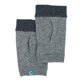 Recycled Cashmere Gloves | Men's - Grey/Grey Tips - Cashmere Circle