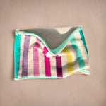 Recycled Neckwarmers | Regular - Teal & Multicolour - Cashmere Circle