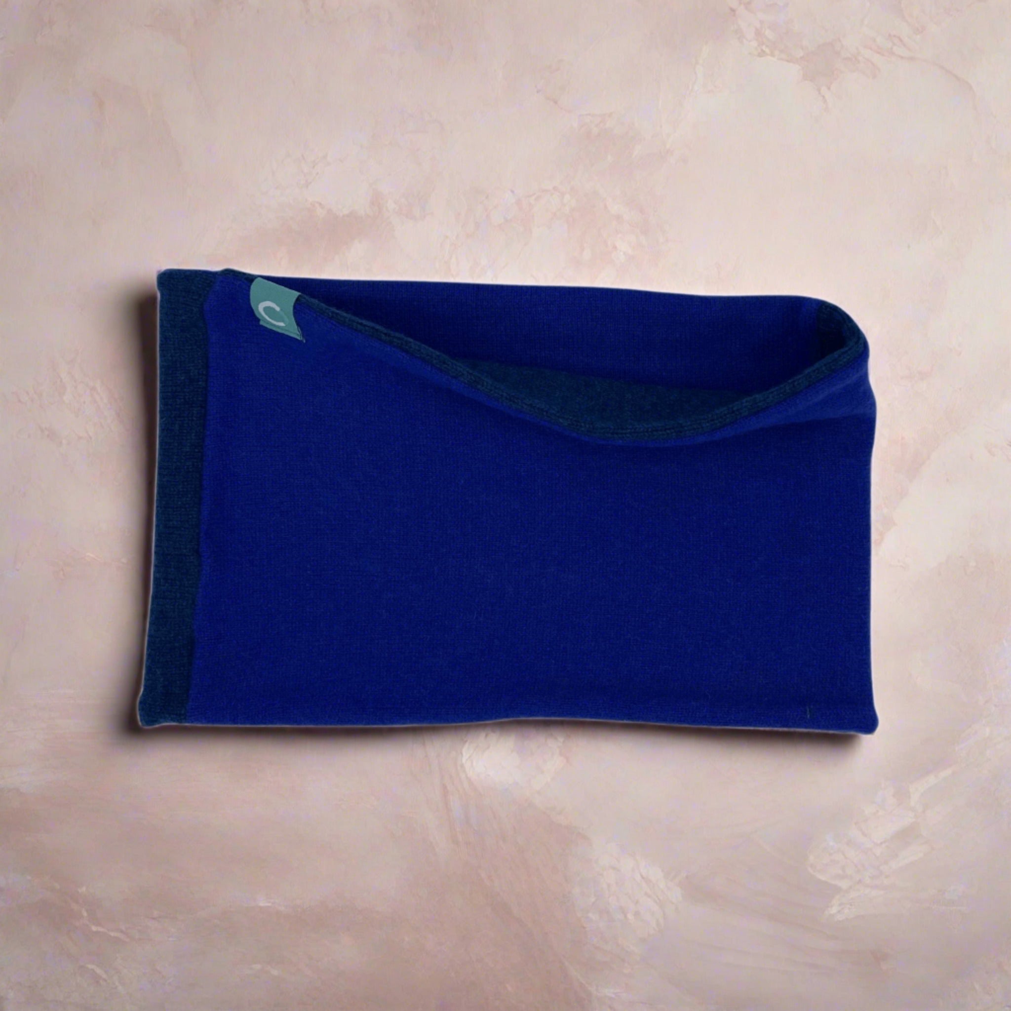 Recycled Neckwarmers | Regular - Blues - Cashmere Circle